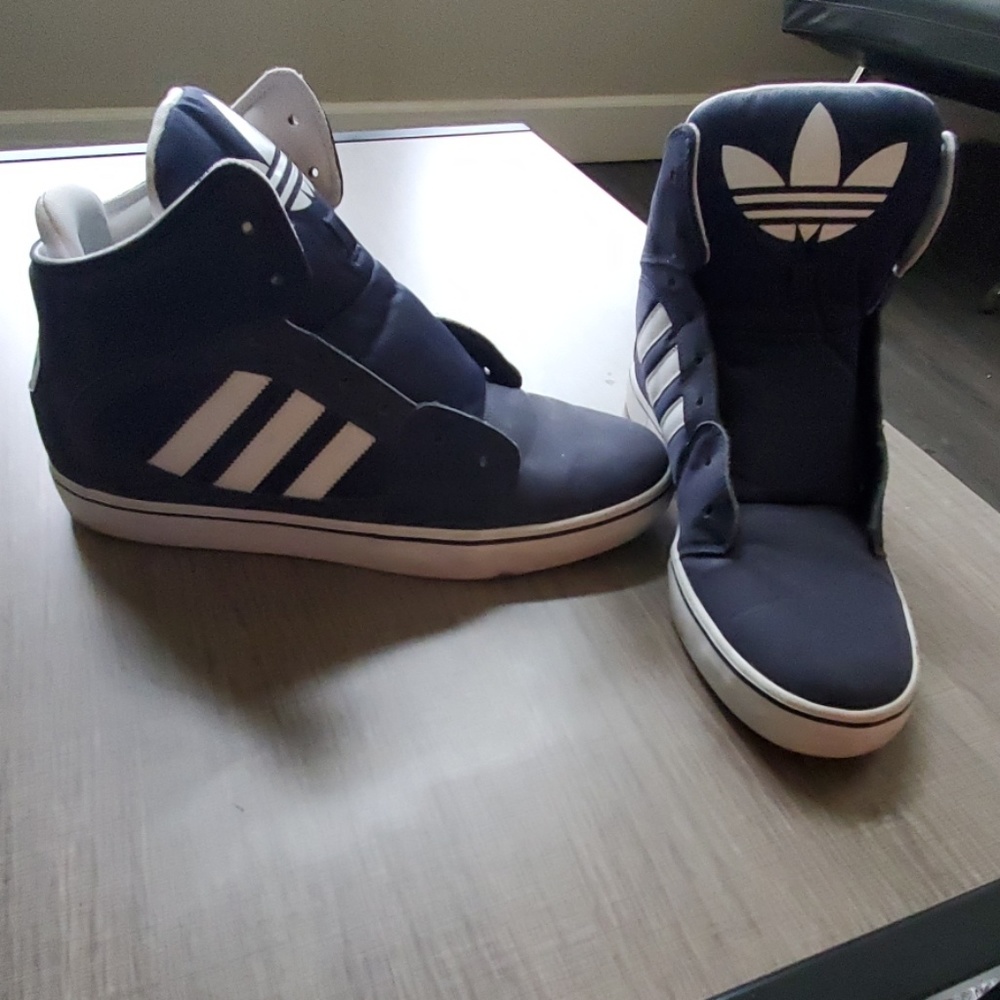Adidas skate-style hightop shoes